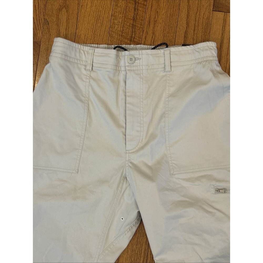Nike Golf Pants Men's Large Standard Fit Khaki Side Pocket Sporty Lightweight